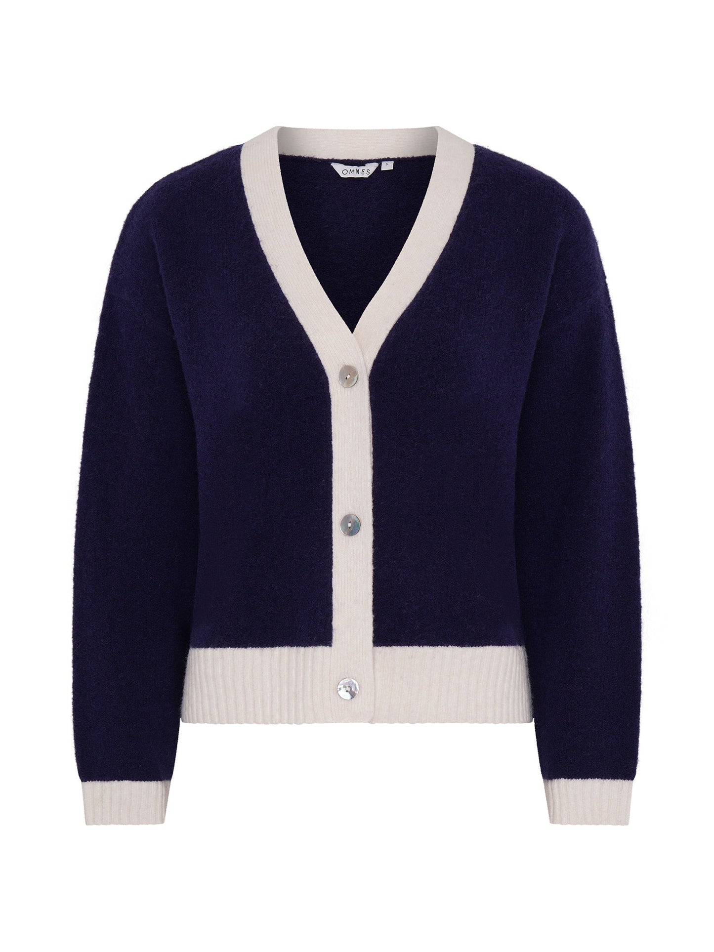 Henni Cardigan in Navy/Cream