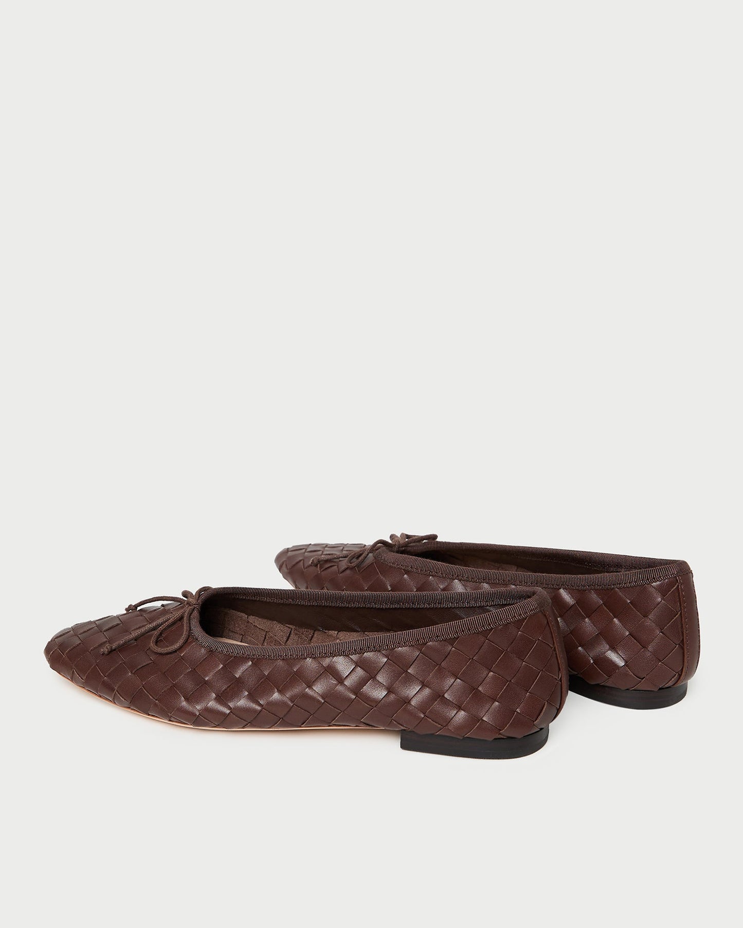 Landry Chocolate Woven Ballet Flat