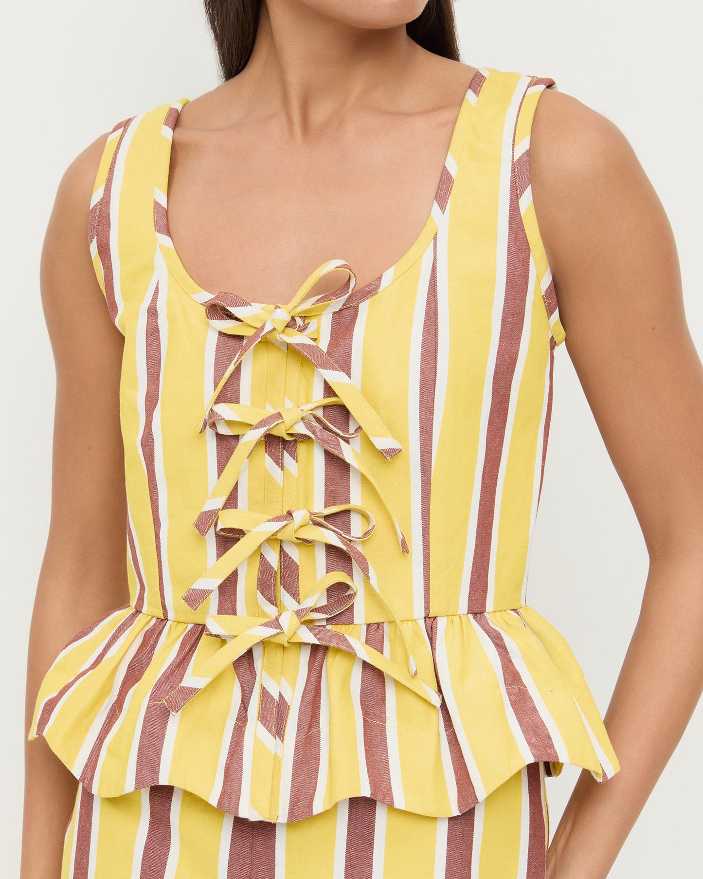 Pilar Tie-Front Top