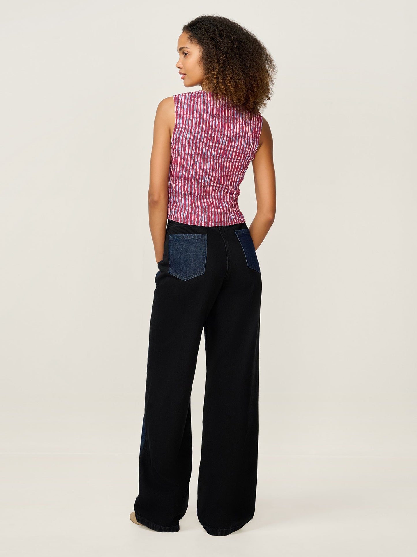Alana Top in Stripe