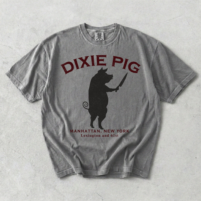 Dixie Pig Garment Dyed Tee