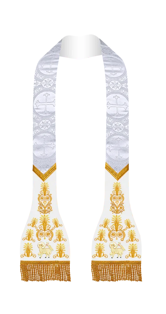 Damask / Agnus Dei / White