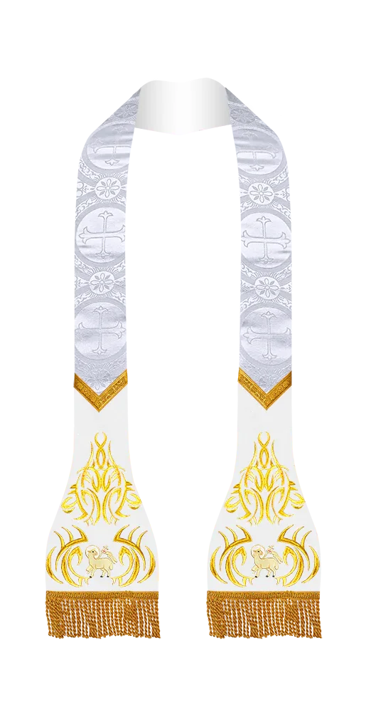 Damask / Agnus Dei / White