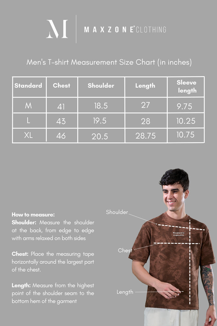Sand Stone - Aop Core Oversize T-shirt