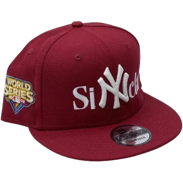 Sinclair New Era New York Yankees Fitted Hat Burgundy