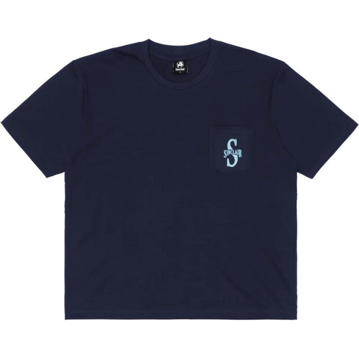 Sinclair S Arch Pocket Tee Navy