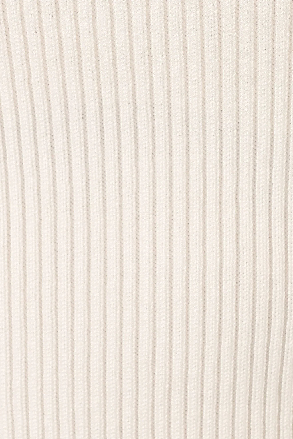 Tammy Ribbed Knit Top - White