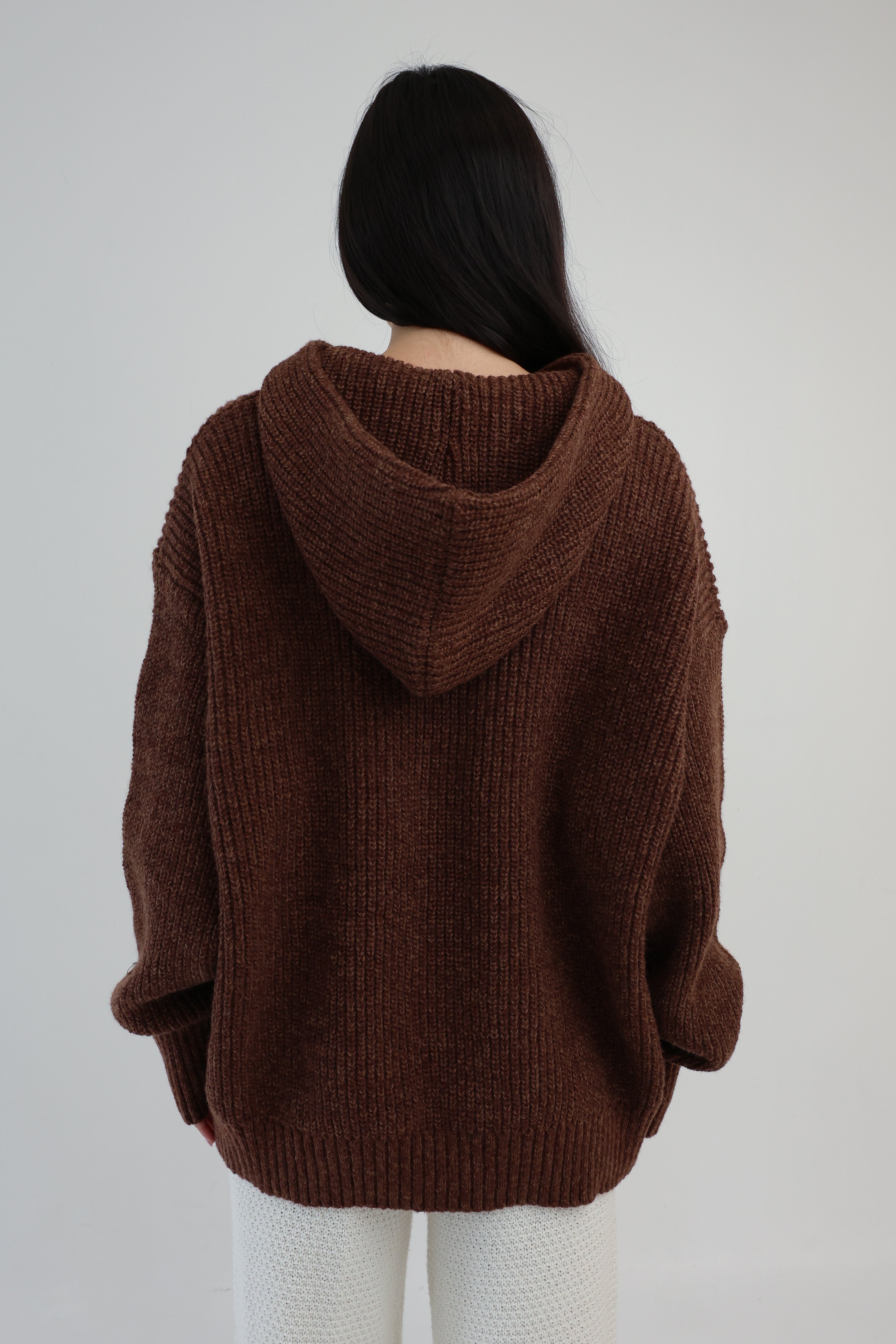 Crisp Morning Sweater in Brown
