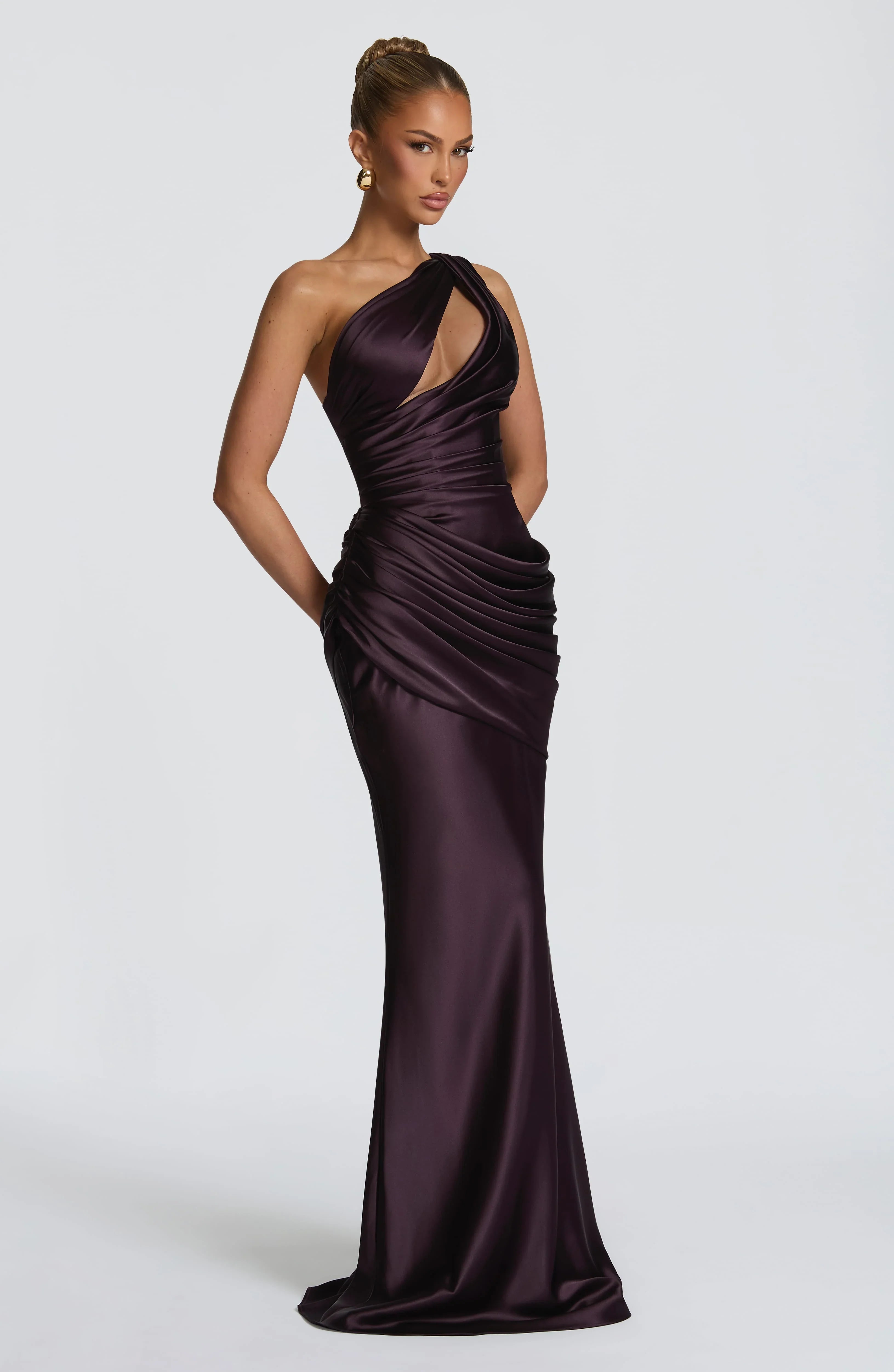 Emina Maxi Dress - Plum