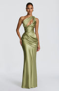 Emina Maxi Dress - Light Olive