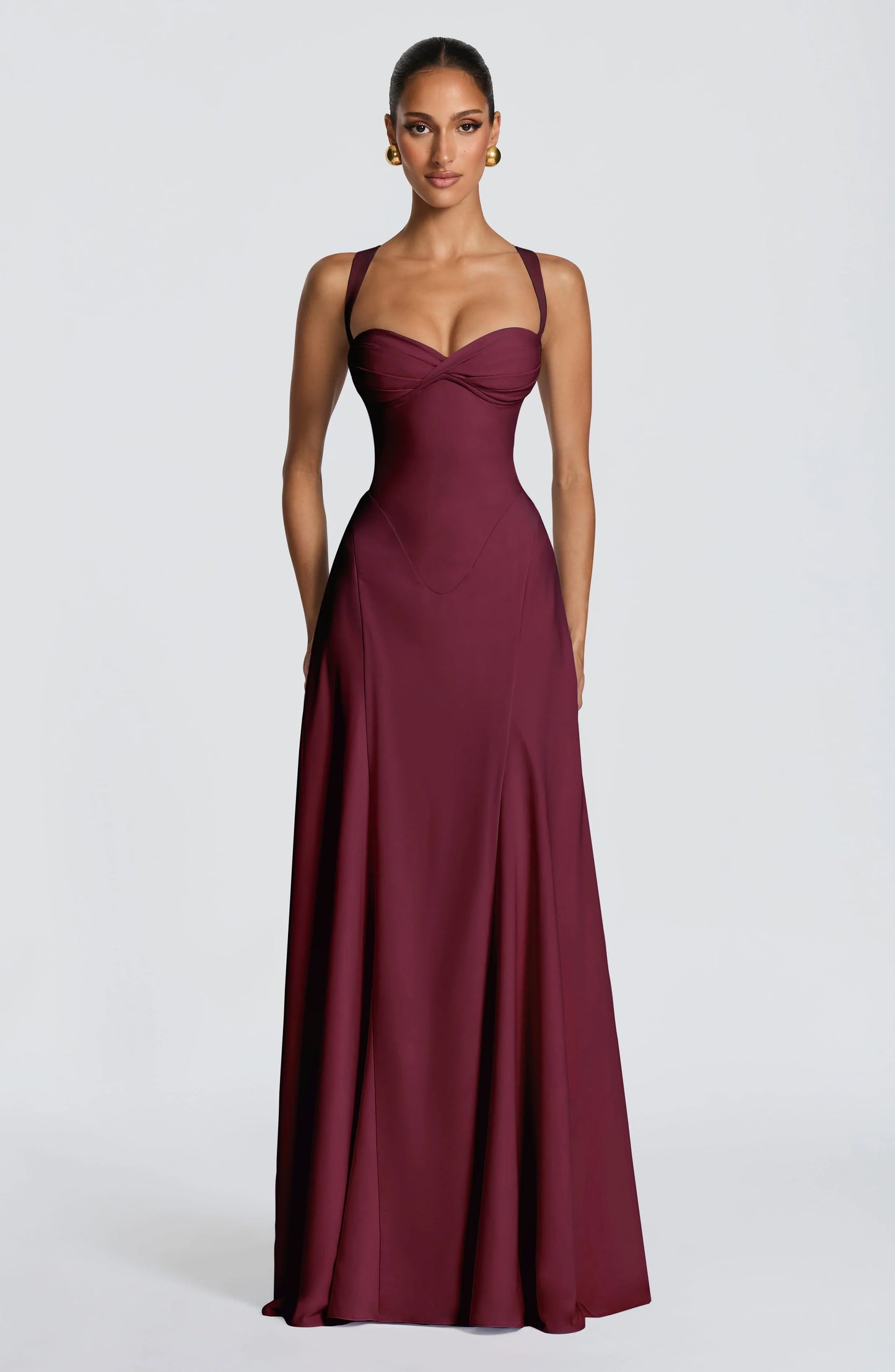 Irie Maxi Dress - Cherry Lacquer