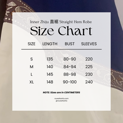 Shen Lan 深蓝 Deep Blue Han Dynasty Mawang Tomb Restoration Unisex Zhiju Robe
