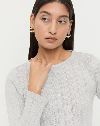 Ash Pointelle Cardigan