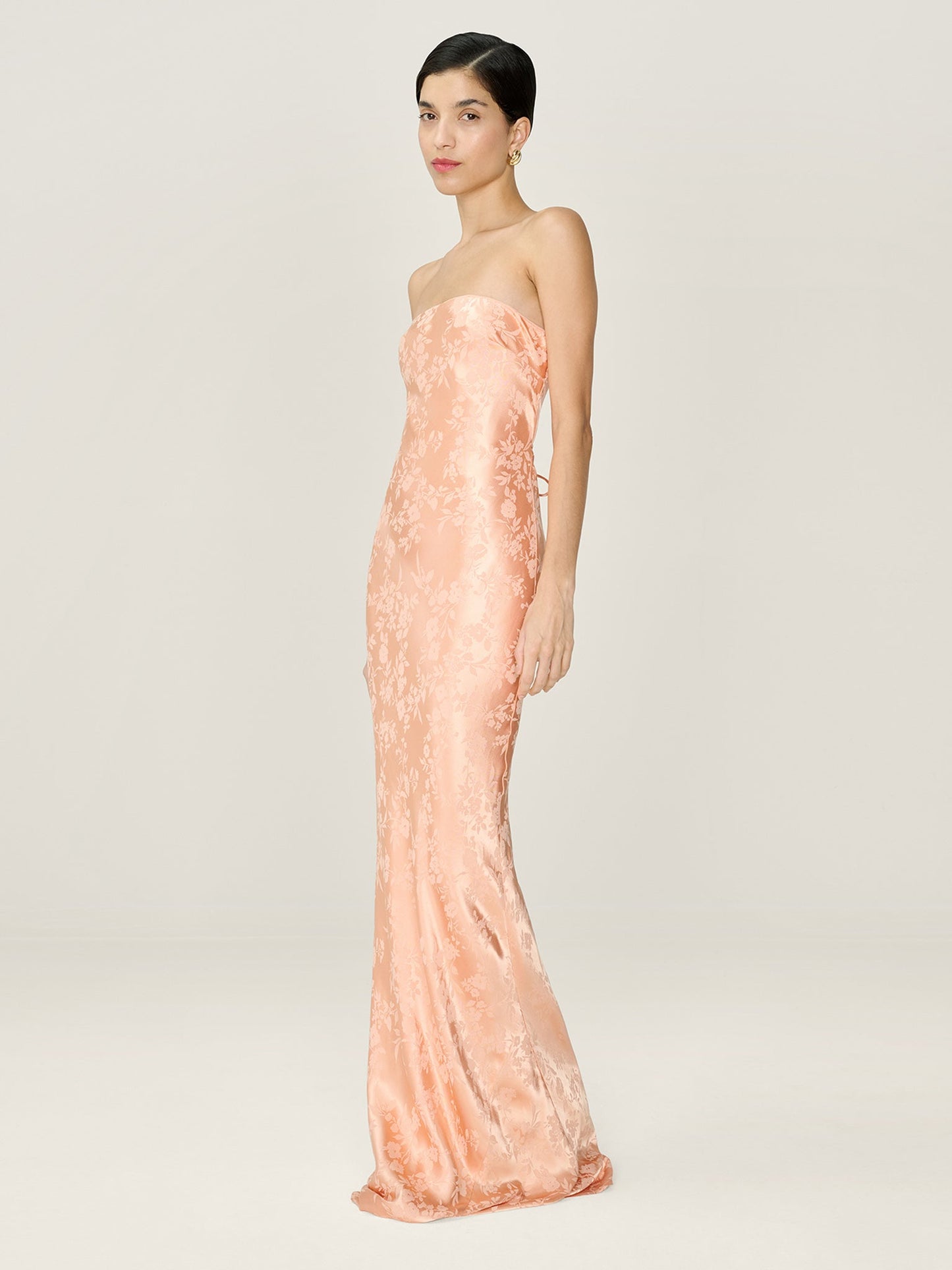 Amdra Jacquard Dress in Prairie Sunset