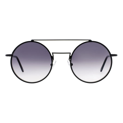 Andy Wolf Black Metal Sunglasses