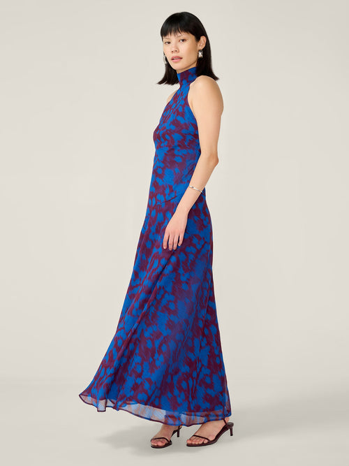 Elsie Dress in Wild Fern Print