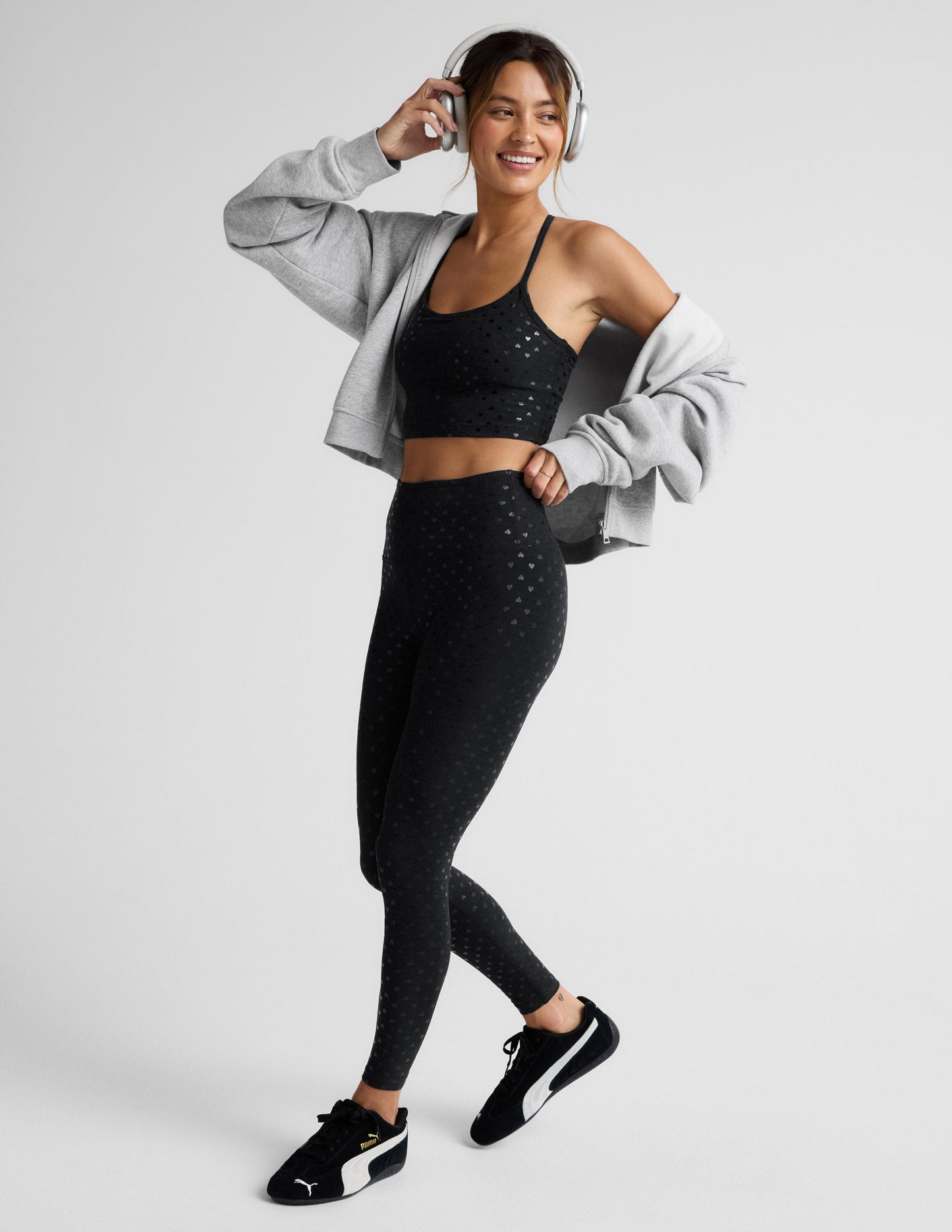 SoftShine Slim Racerback High Cropped Tank