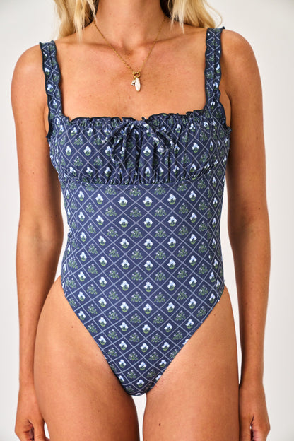 Savannah Drawstring One Piece