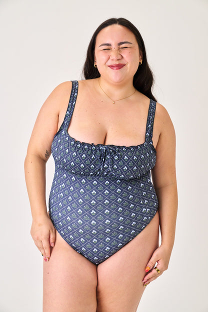 Savannah Drawstring One Piece