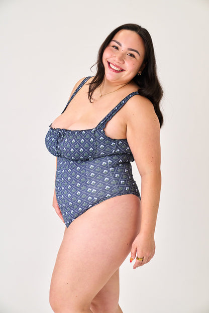 Savannah Drawstring One Piece