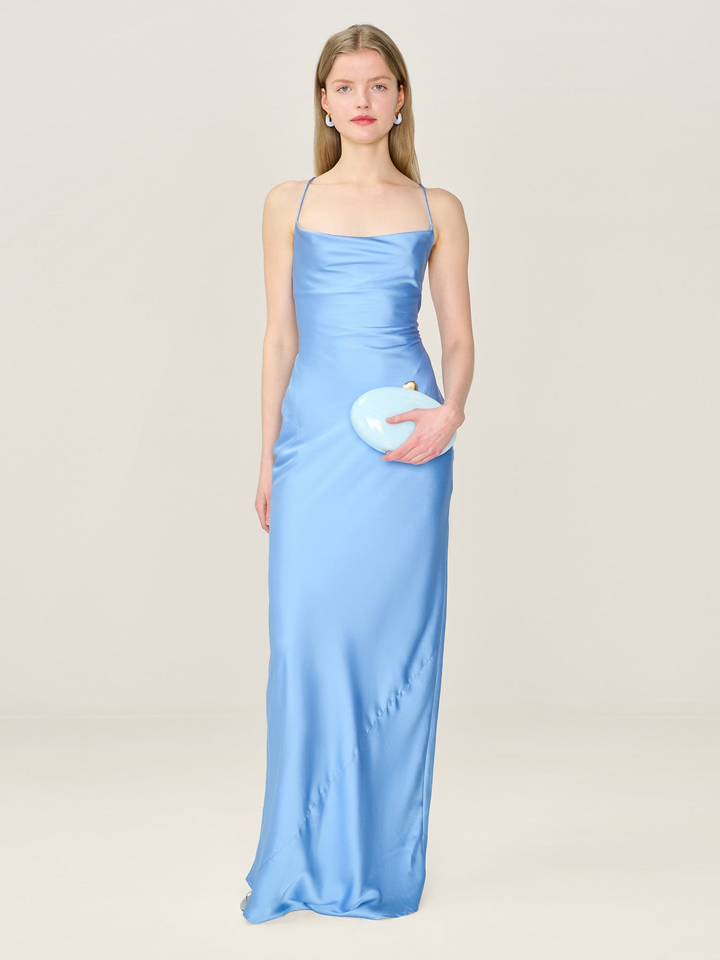 Ginny Dress in Vista Blue