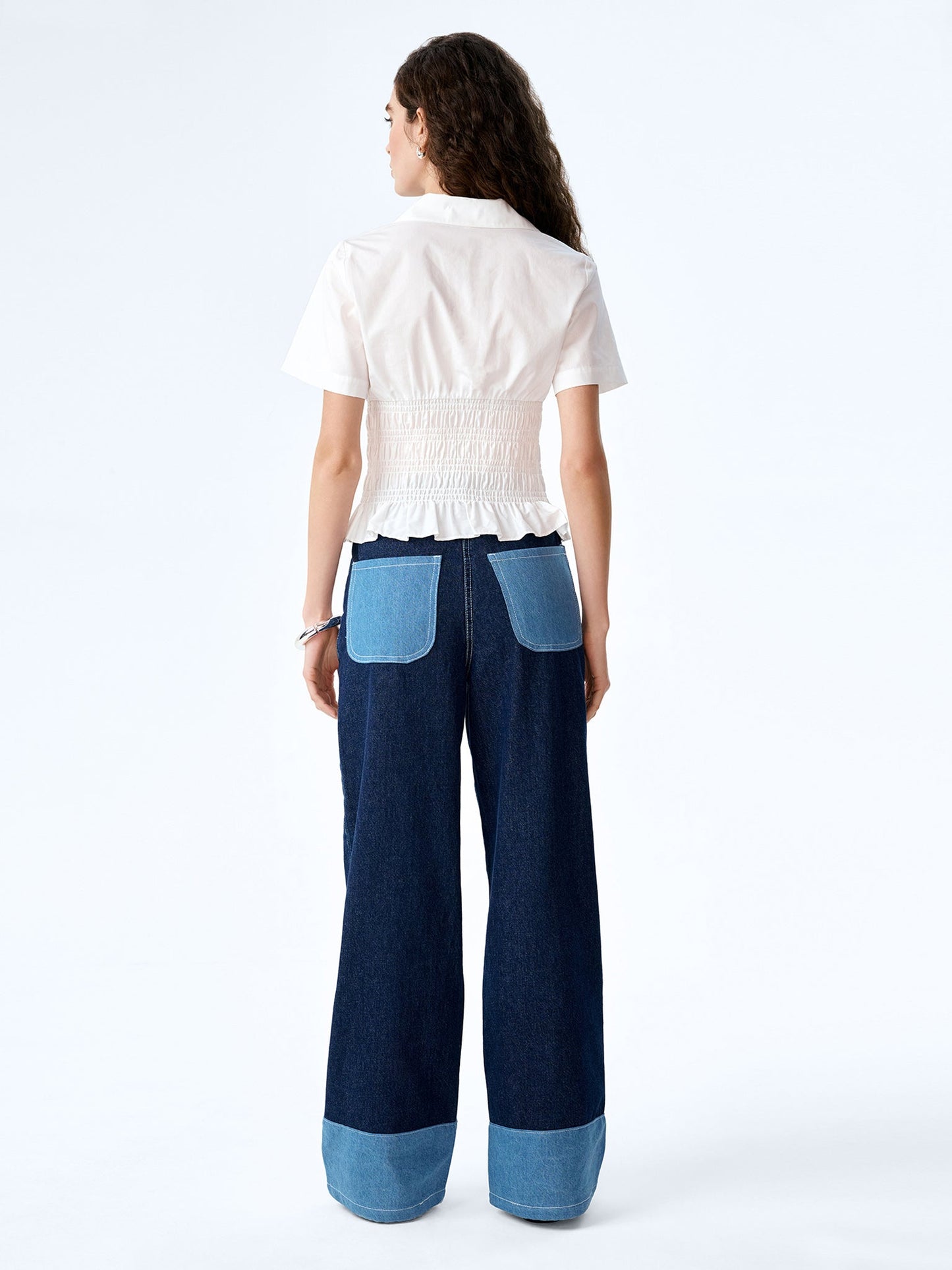 Merida Blouse in White