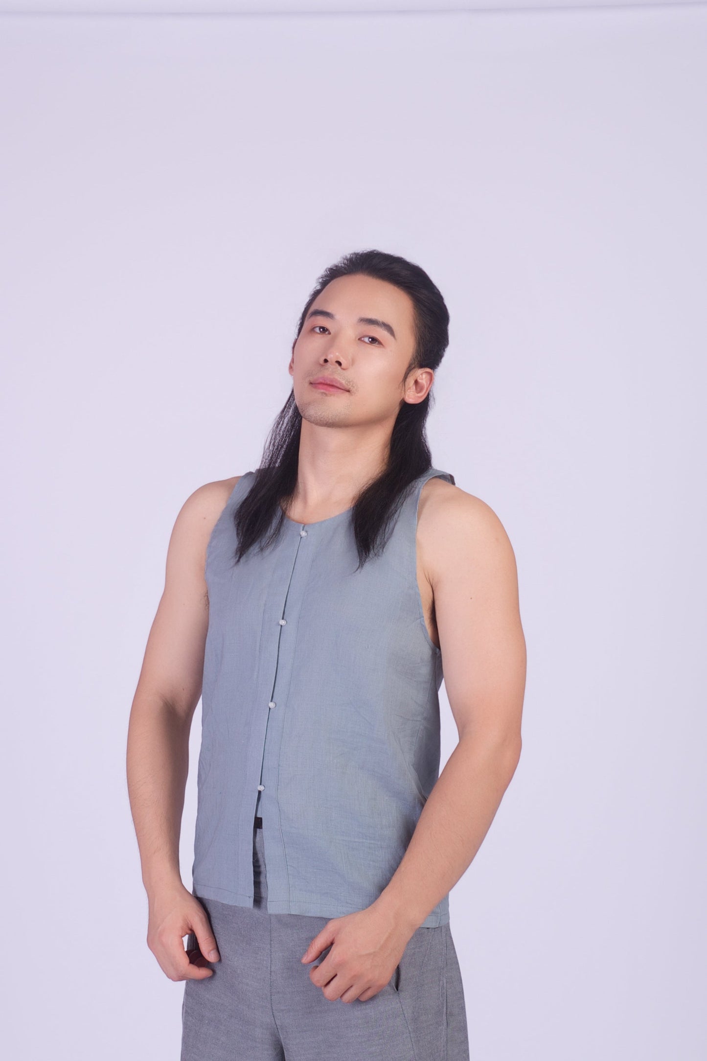 Liu Xiang 刘湘 Ming Dynasty Men's Beixin Vest Daily Cotton Undergarment