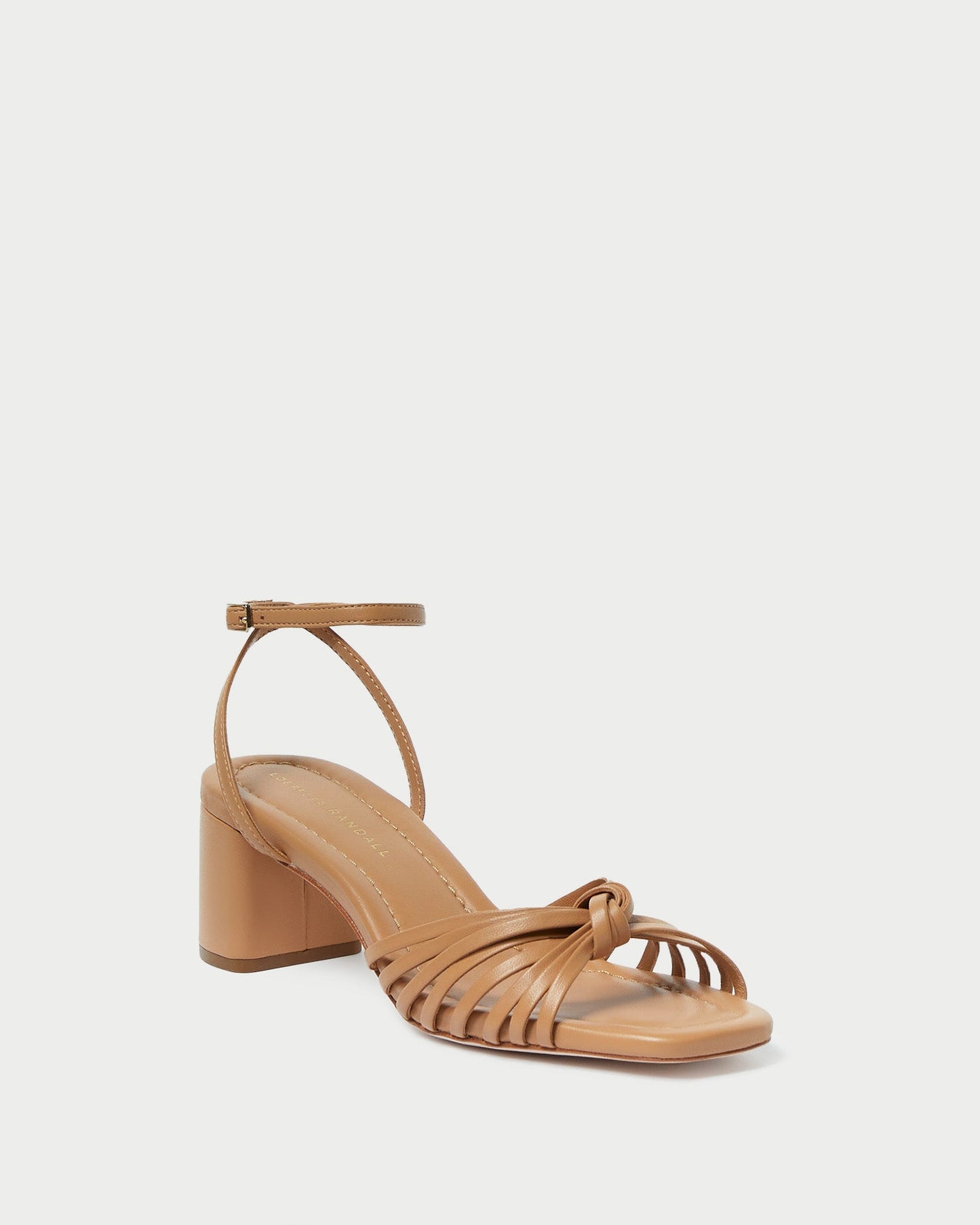 Olivia Dune Knot Mid-Heel Sandal