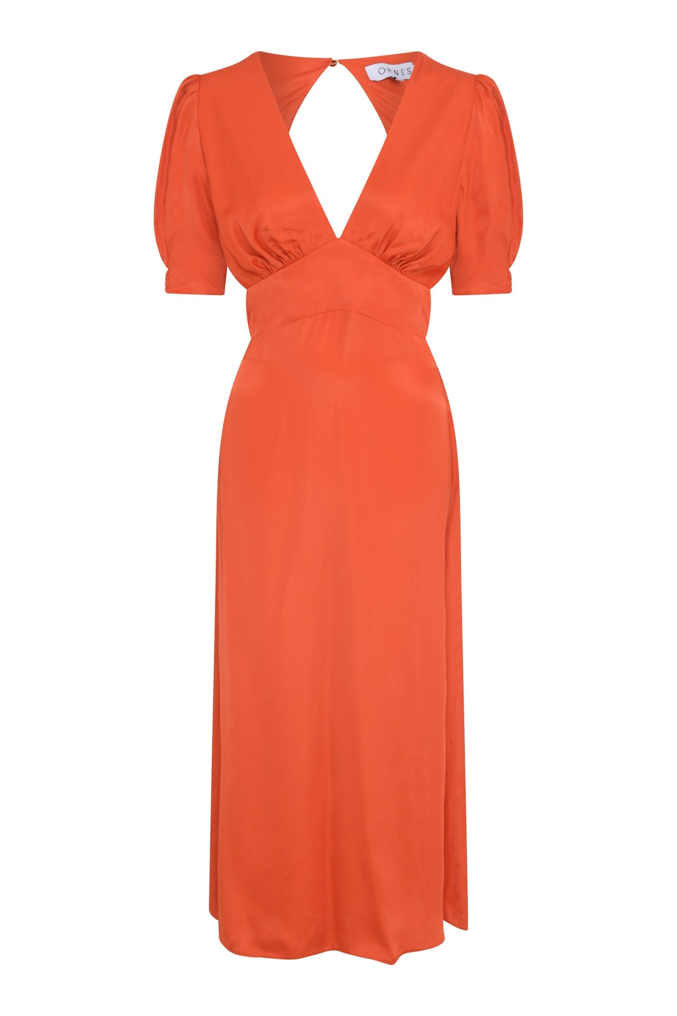 Odette Dress in Burnt Orange