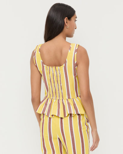 Pilar Tie-Front Top