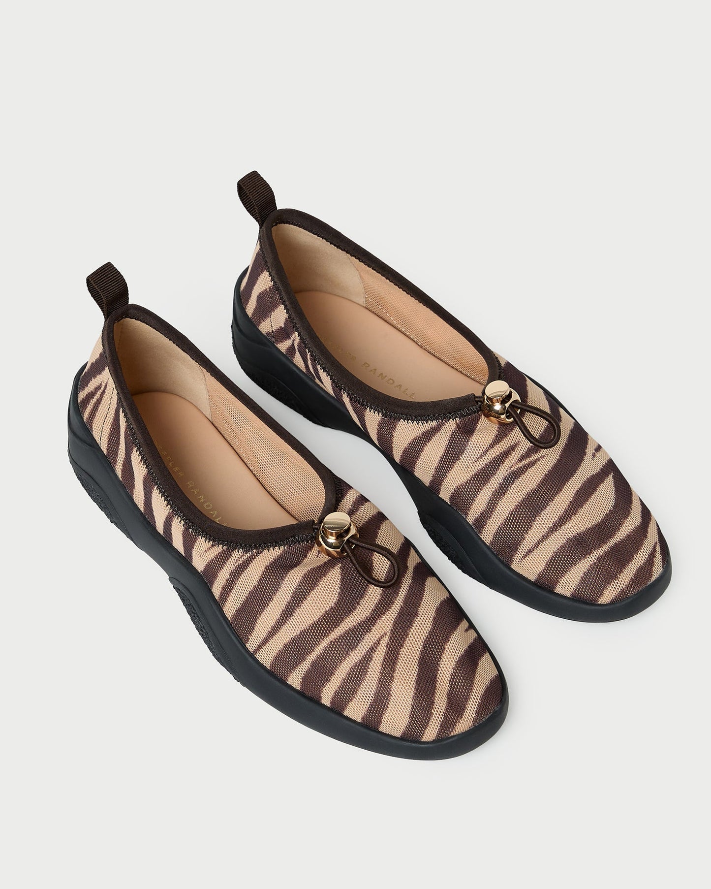 Raina Zebra Mesh Flat