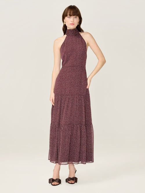 Romeo Dress in Chocolate