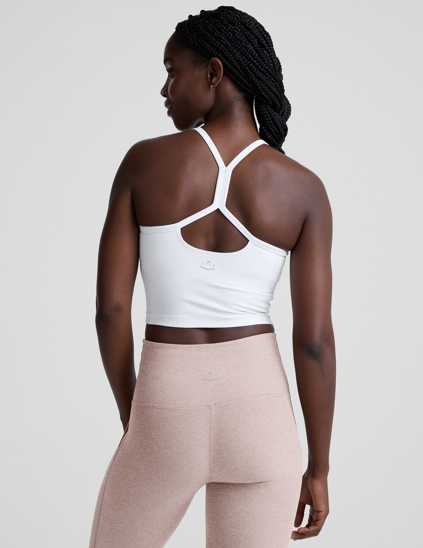 Spacedye™ Slim Racerback Cropped Tank