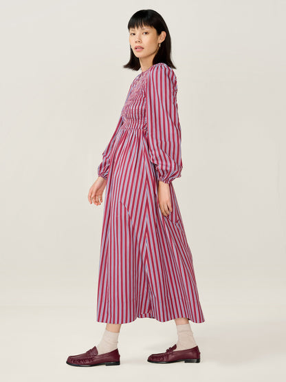 Saint Dress in Blue Stripe