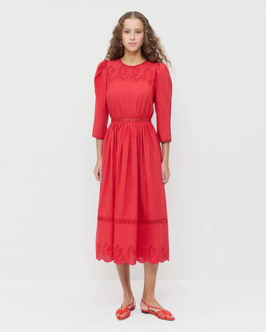 Thelma Eyelet Dress