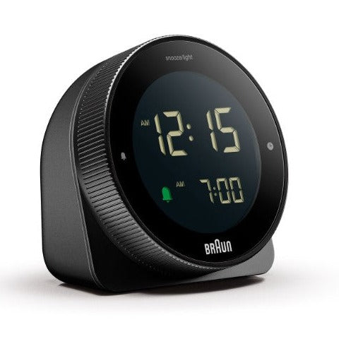 Braun, a German brand known for its iconic, minimalist design in electronic products, including clocks, shavers, and kitchen appliances, emphasizing simplicity and functionality.