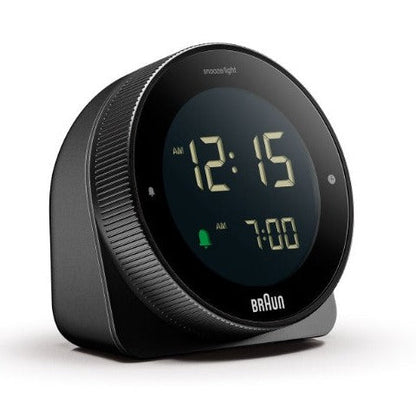 Braun, a German brand known for its iconic, minimalist design in electronic products, including clocks, shavers, and kitchen appliances, emphasizing simplicity and functionality.