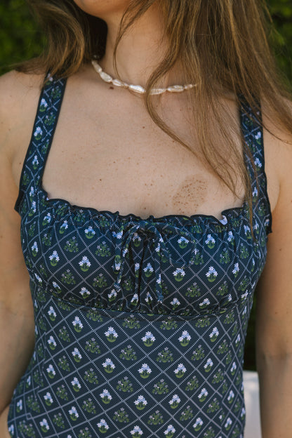 Savannah Drawstring One Piece
