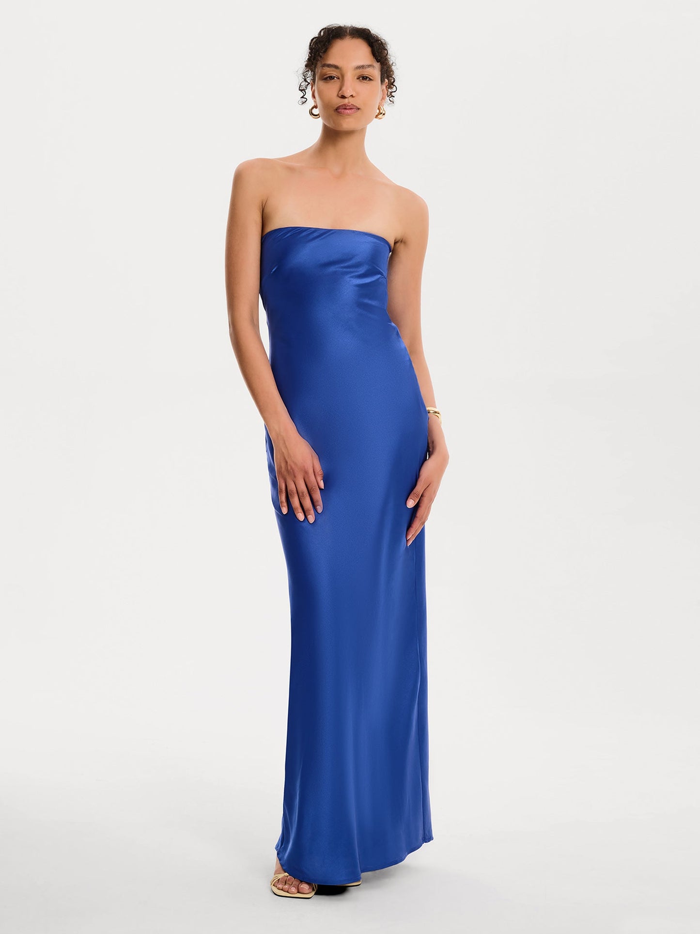 Amdra Dress in Cobalt