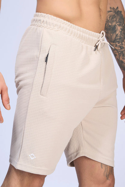 Beige - Parallel Shorts
