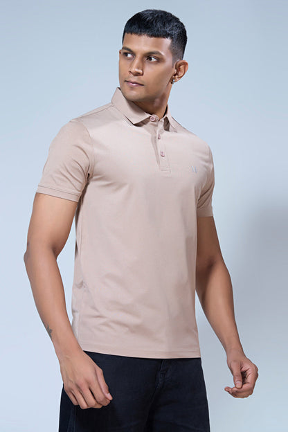 Beige 365 Days Aircool Polo