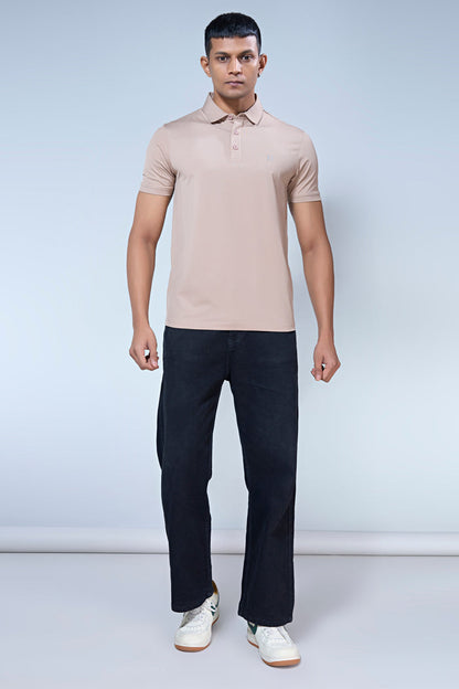 Beige 365 Days Aircool Polo