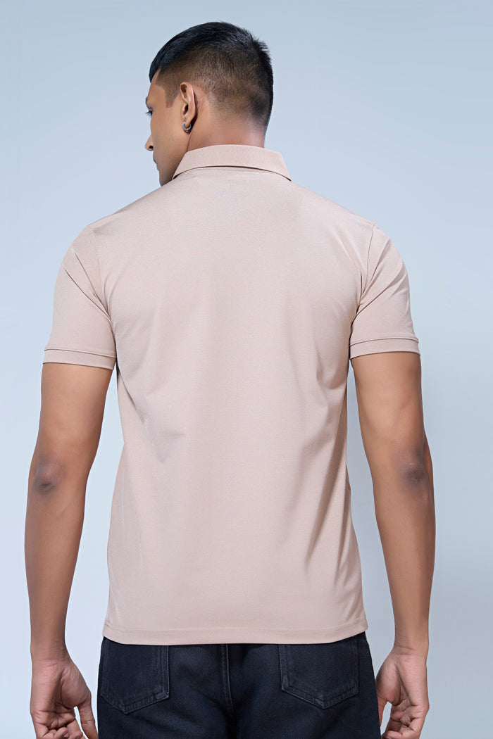 Beige 365 Days Aircool Polo