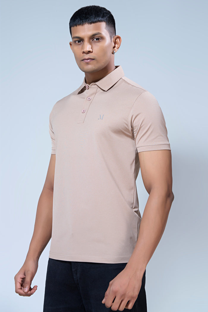 Beige 365 Days Aircool Polo