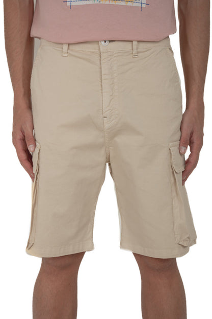 Bermuda in cotone Loose Morzilla panna SS26