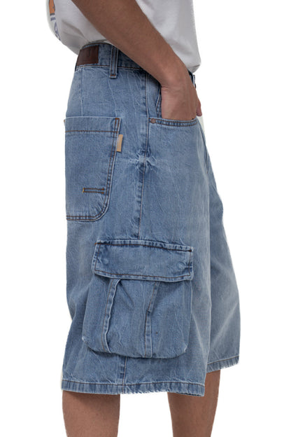 Bermuda in denim baggy Bross Tascone 2612 SS26