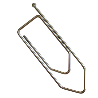 Minimalist metal wire puzzle brain teaser, stainless steel disentanglement puzzle toy for adults and kids, classic logic puzzle game.