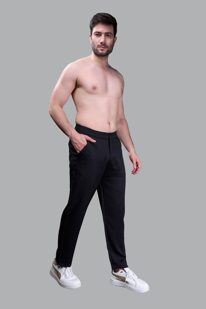 Black - Linear Track Pant