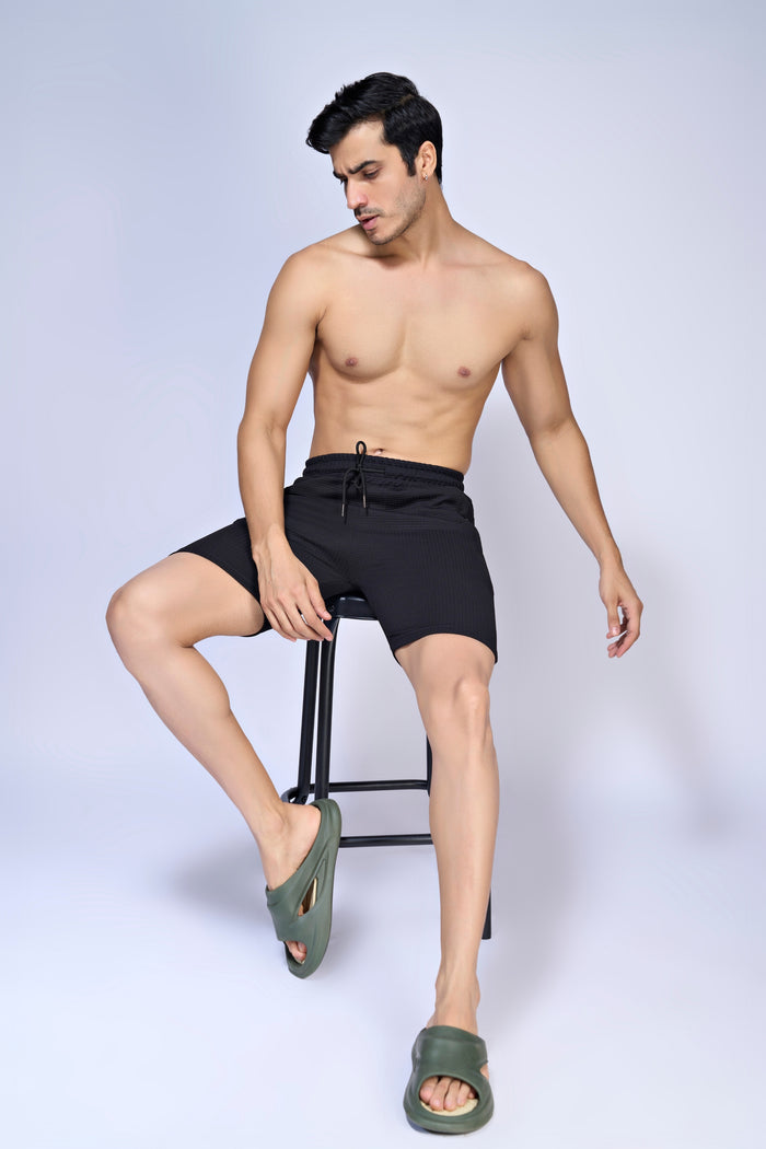 Black - Parallel Shorts