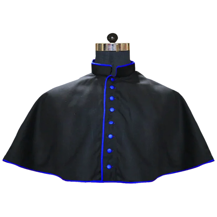 Black Mozzetta with Trims